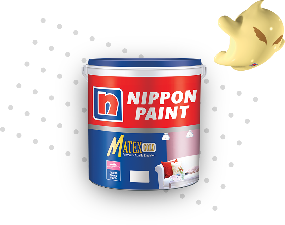 Buy Nippon Paints matex gold at the best price online -BuildersMART