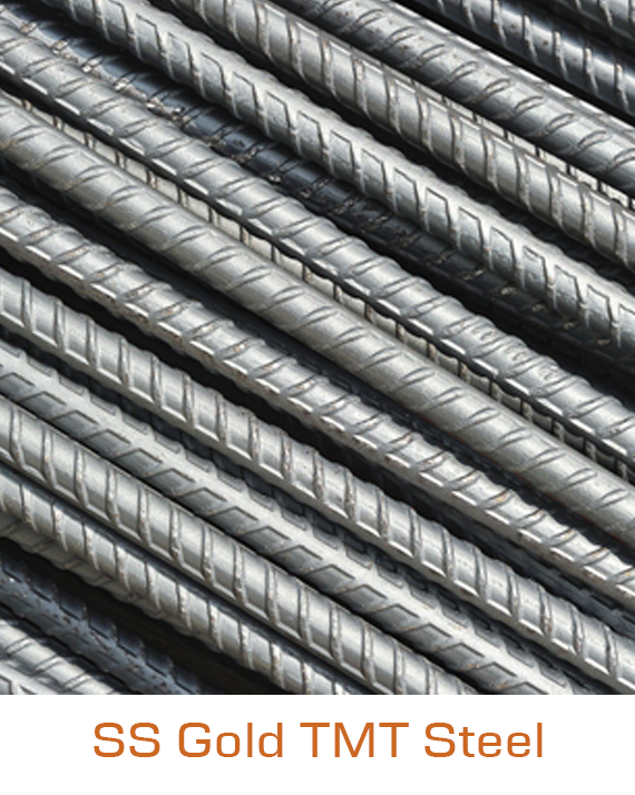 Steel Price Today | SS Gold TMT Fe-500 Grade-10mm -BuildersMART